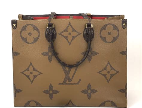 louis vuitton onthego tote|Louis Vuitton tote reverse monogram.